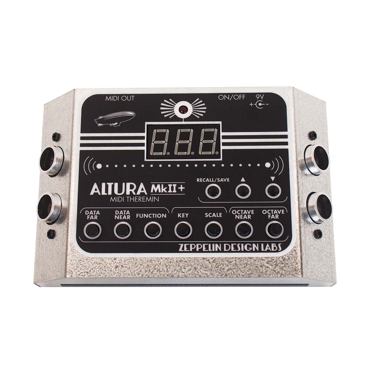 Assembled Altura MkII+ Theremin MIDI controller